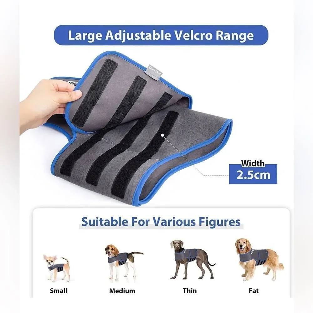 Dog Shirts, Dog Anxiety Jacket Vest to for Small Medium Large Dogs Soft Fabric
